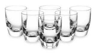 Набор стопок для водки Krosno Рэй 50 мл, 6 шт, стекло, п/к