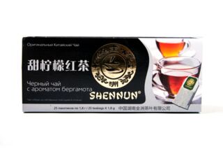 Shennun Черный чай с ароматом бергамота 1.8гх25