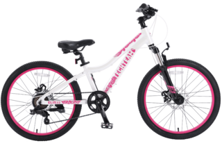 Велосипед горный Elis 24"х13" белый 2023