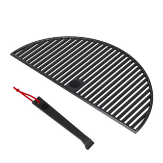 Скоро в продаже! Гриль-решетка EBS стейковая 800 Degrees Half Moon Cast Iron Grill Grate. Чугунная решетка-полумесяц для всех моделей угольных грилей Teriberka 57.
