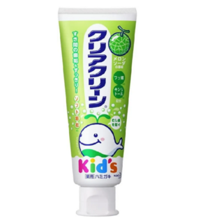 Зубная паста КАО с мягкими микрогранулами для детей, со вкусом дыни, 70 г