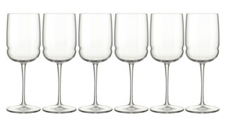 Набор бокалов для белого вина Luigi Bormioli Грандиозо 370 мл, 6 шт, стекло хрустальное