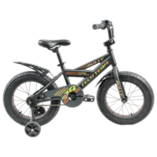 Детский велосипед Bully 16" black (алюмин)