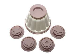 8503 FISSMAN Форма для пудинга, панна котты или желе 11x7см (пластик)