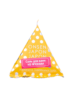 Соль для ванн CHARLEY Onsen расслабляющая "Источник Рюдзин" с ароматом диких цветов, 20 г