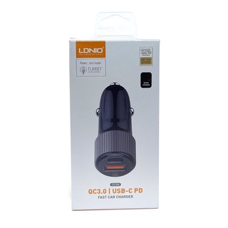 АЗУ LDNIO PD + QC 3.0 + USB-C кабель Apple 8-pin C510Q (черное/коробка)