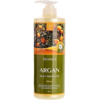 031527 "DEOPROCE" Увлажняющий бальзам-ополаскиватель для волос с аргановым маслом 1000 мл 1/20