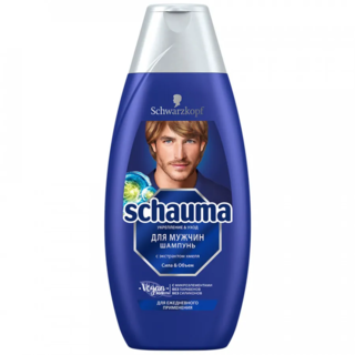Шампунь Schauma мужской с хмелем, 380мл