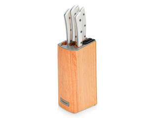 2743 FISSMAN Набор ножей 6 пр. ULM в деревянной подставке (X30Cr13 сталь)