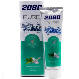 287002 "2080" Зубная паста с пищевой содой со вкусом свежей мяты Pure Toothpaste Clean Mint 120 мл 1/36