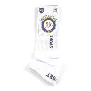 Мужские носки «VALENS»размер 40-43, короткие, белые