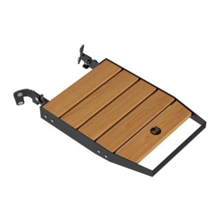 Скоро в продаже! Столик EBS складной боковой Teriberka 57 800 Degrees Side Table. Столик из стали карбонированной и деревянных ламелей, для всех моделей угольных грилей Teriberka 57. В комплекте крепежи и кронштейн для крепления на гриле.