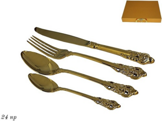 Набор столовых приборов Lenardi, 24 предмета, в подарочной упаковке, арт. 197-003