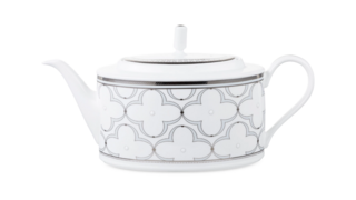 Чайник Noritake Трефолио, платиновый кант, 1,25 л
