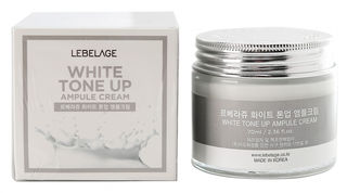 Ампульный крем LEBELAGE Ampule Cream White Tone Up, выравнивающий тон лица, 70 мл