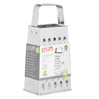 Терка Vetta 4-х сторонняя, 16см, жесть