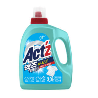 885532 "Pigeon" "ACT'Z" Конц. гель для стирки белья для стир. машин с верт. загрузкой (для сушки в помещении) 3 л 1/4