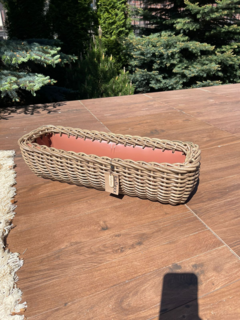 Кашпо балконное Raflexx, длина 60 см, цвет Чайное дерево