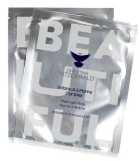 Гидрогелевые патчи для рук Christina Fitzgerald Beautiful Botanical & Marine Complex Hydrogel Mask
