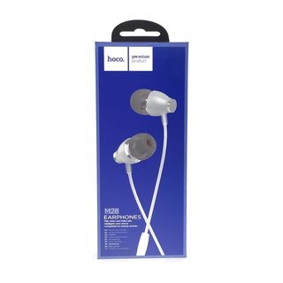 Гарнитура HOCO M28 Ariose Universal 3.5 мм, вставная, 1.2м (белый)