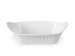 14178 FISSMAN Форма для запекания Квадратная 20,5х6,5см / 1,08л Horeca (фарфор)