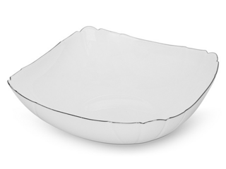 0193 FISSMAN Салатник FELIZIA 24 см (опаловое стекло)