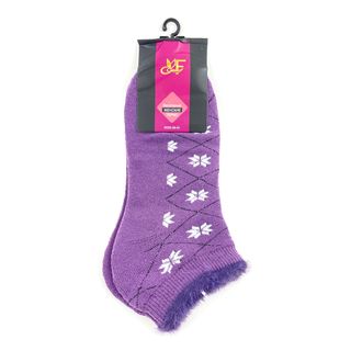 Женские носки «Kaerdan» разм. 36-41 короткие,  (термо), бордо