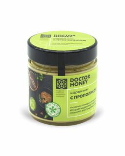 Медовый микс Doctor Honey c прополисом, 200 г