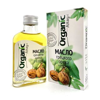 Масло Organic Altay грецкого ореха, 100мл