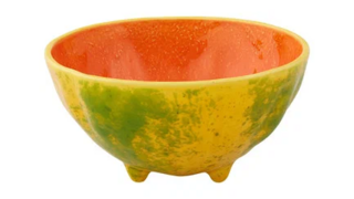 Салатник порционный Bordallo Pinheiro Тропические фрукты Папайя 14 см, керамика