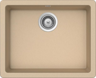 Мойка  Quadro 60  Cristalite лунный камень