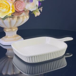 Блюдо для запекания 23см в подарочной упаковке Фарфор арт. 205-747