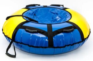 Тюбинг Nika ТБ1К-110 синий/желтый 1/1 ТБ1К-110/CЖ2