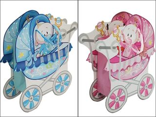 Комплект подарочных 3D пакетов  Lenardi из 12 шт., арт. 343-022