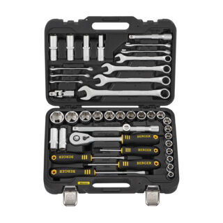Универсальный набор инструментов BERGER 42 предмета ½” «РЕМШАЙД» BG042-12