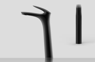 Высокий смеситель для раковины Vogue, Никель, AVG030LSF