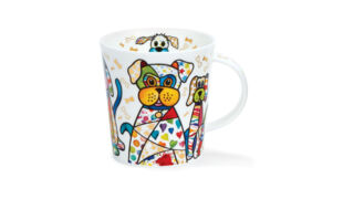 Кружка Dunoon Веселые собаки Ломонд 320 мл, фарфор костяной