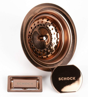 Комплект фурнитуры цвета меди