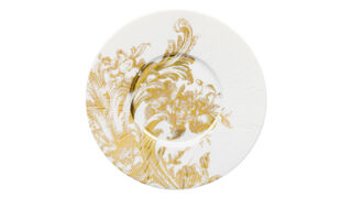 Тарелка пирожковая Haviland Станислас 16 см, золотистый декор