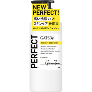 119480 "Mandom" "Gatsby" Увлажняющий гель для душа с ароматом зелёного чая 380мл  1/18