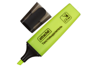 Маркер текстовыделитель Attache Colored 1-5мм желтый