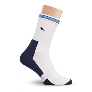 Носки спортивные черно-белые, арт С21М, размер 29