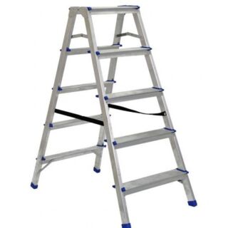 Стремянка 2х сторонняя 2 ступеней алюминиевая 2х2ал