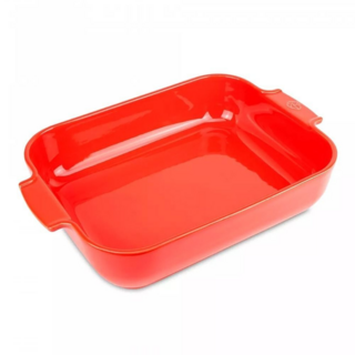 Peugeot RED - Прямоугольная форма для запекания  32х20см h=6,5см V=2,7л (внутр. размеры 26х20см)
