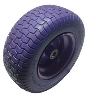 Полиуретановое колесо для тачек PU 6.50-8 D16 Колесо полиуретан 400мм сим.ступица, PU 6.50-8 D20 Колесо полиуретан 400мм сим.ступица