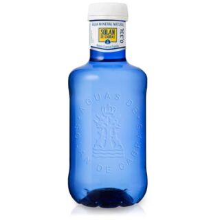 Вода минеральная природная столовая питьевая Solan de Cabras, 0,33л, пэт, без газа (1уп-36шт)