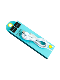 USB кабель HOCO X1 Rapid MicroUSB, 2м, PVC (белый)