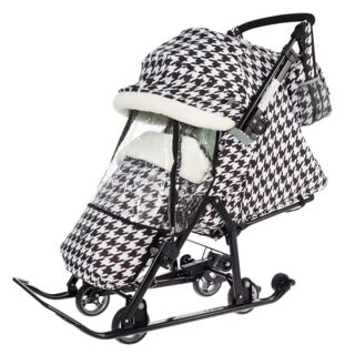 Санки Ника Детям 7-5 K гусиная лапка НД7-5K/4