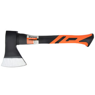 Топор ЕРМАК кованый с фиберглассовой двухкомпонентной ручкой, 800г