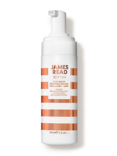 Мусс бронзирующий JAMES READ для новичков темный FOOL PROOF BRONZING MOUSSE FACE & BODY - Dark, 100ml